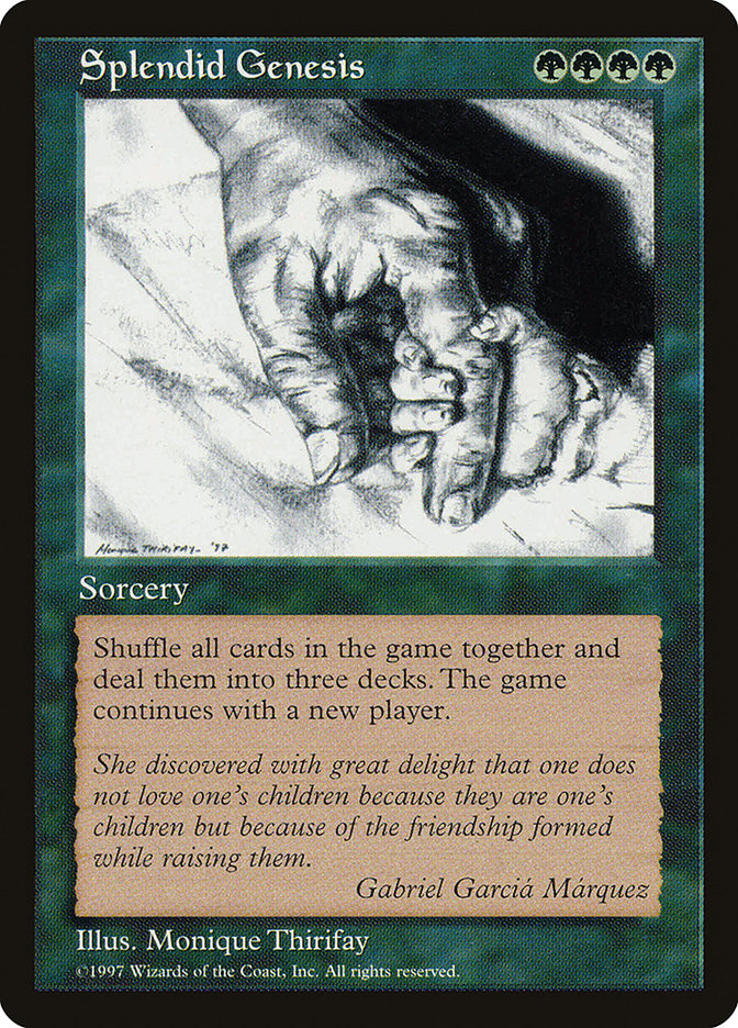 Splendid Genesis [Celebration Cards] Magic: The Gathering