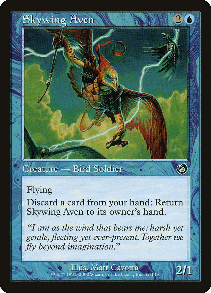 Skywing Aven [Torment] Magic: The Gathering