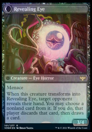 Concealing Curtains // Revealing Eye [Innistrad: Crimson Vow Prerelease Promos] Magic: The Gathering
