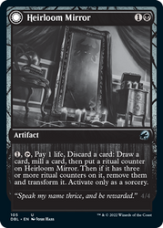 Heirloom Mirror // Inherited Fiend [Innistrad: Double Feature] Magic: The Gathering