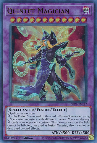 Quintet Magician [GFP2-EN127] Ultra Rare - Yugioh Cards For Your TCG Needs!