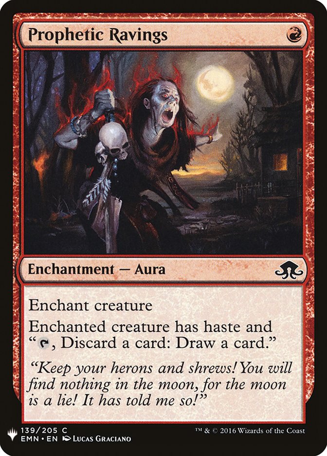 Prophetic Ravings [Mystery Booster] Magic: The Gathering