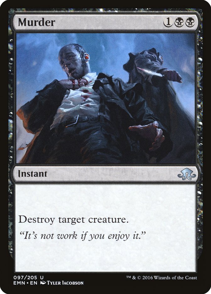 Murder [Eldritch Moon] Magic: The Gathering
