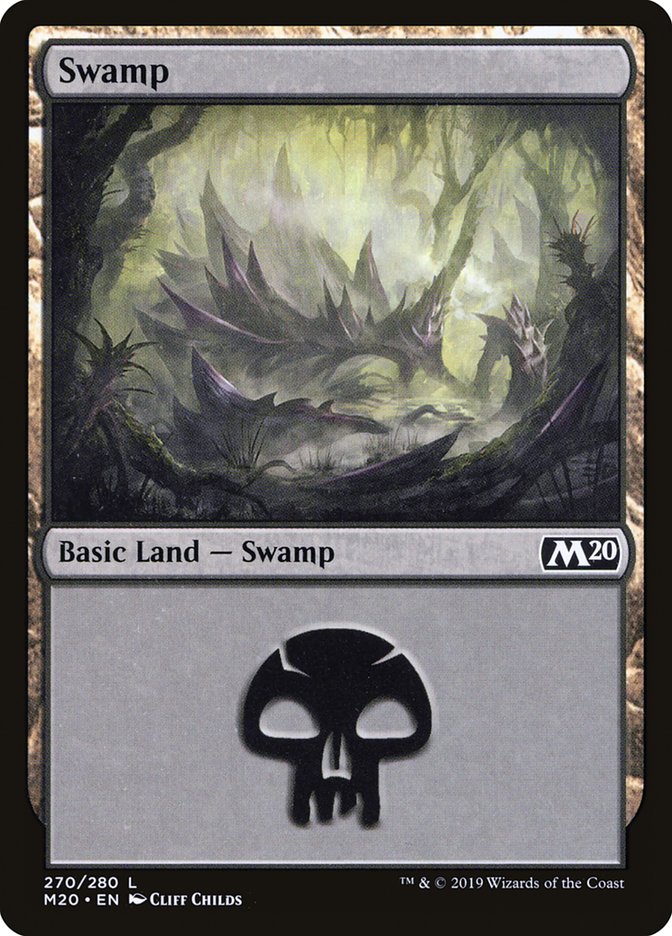 Swamp (270) [Core Set 2020] Magic: The Gathering