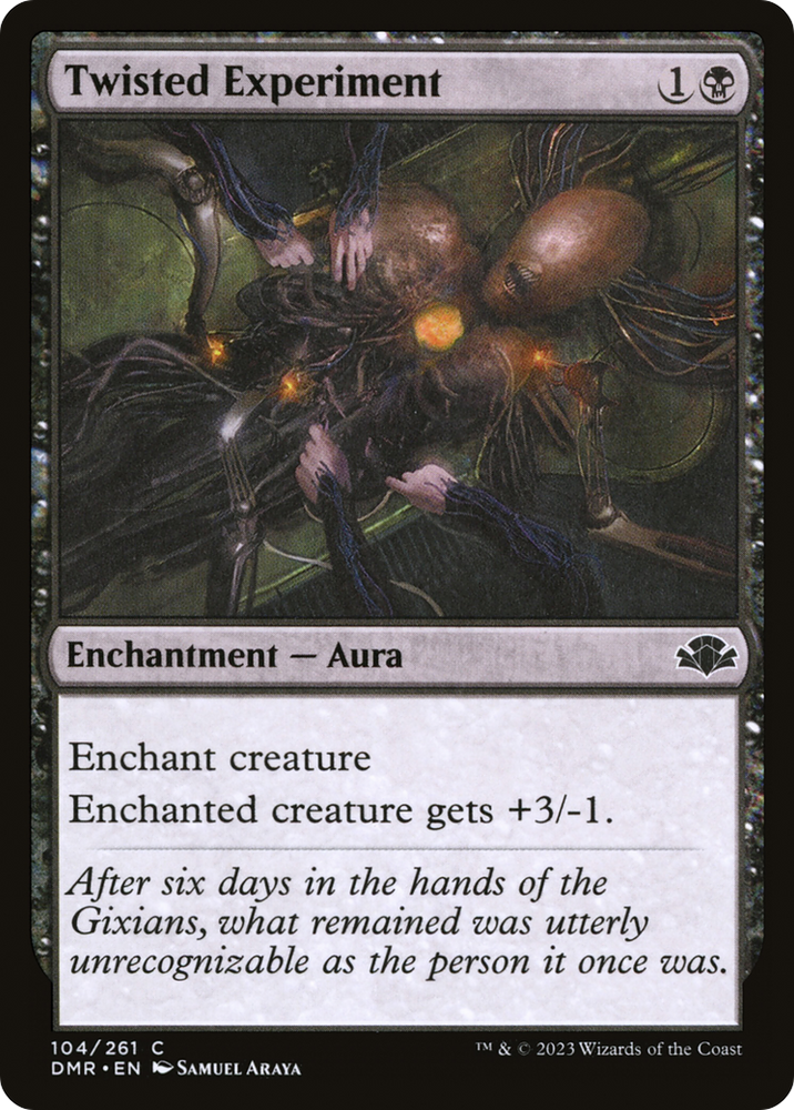 Twisted Experiment [Dominaria Remastered] Magic: The Gathering