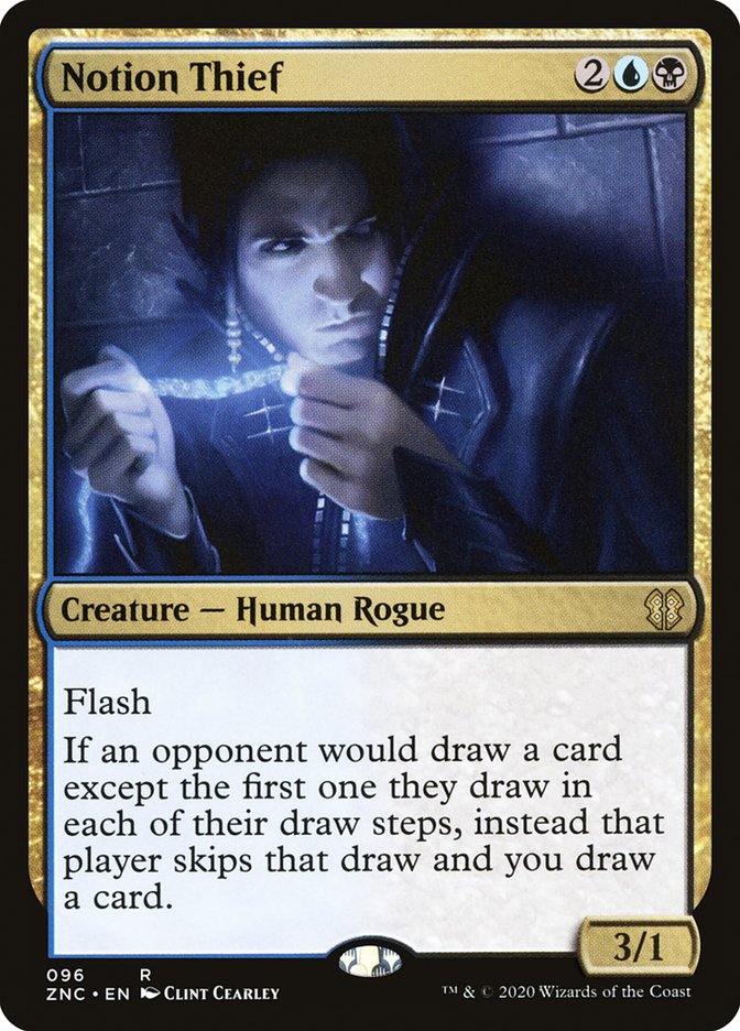 Notion Thief [Zendikar Rising Commander] Magic: The Gathering