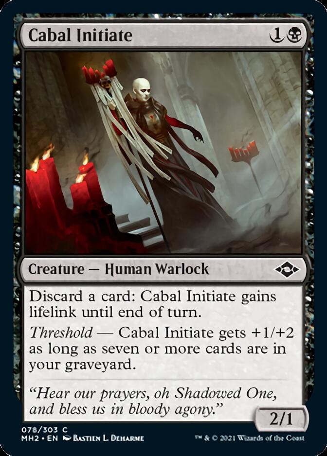 Cabal Initiate [Modern Horizons 2] Magic: The Gathering