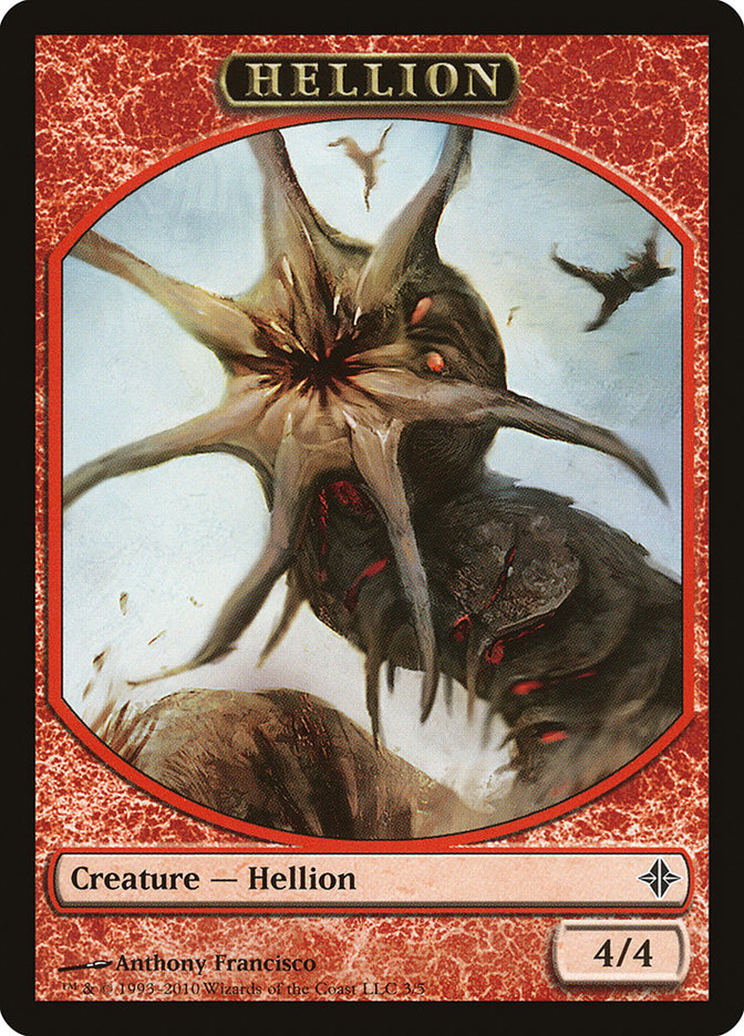 Hellion Token [Rise of the Eldrazi Tokens] Magic: The Gathering
