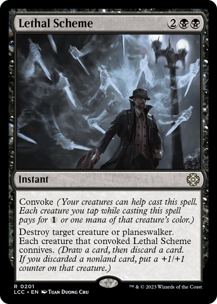 Lethal Scheme [The Lost Caverns of Ixalan Commander] Magic: The Gathering
