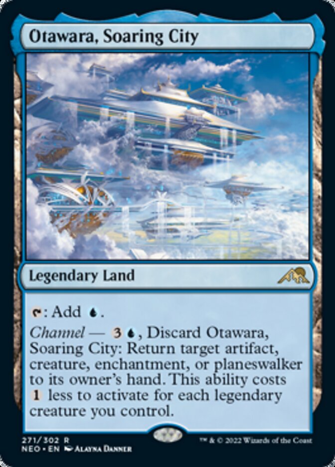 Otawara, Soaring City [Kamigawa: Neon Dynasty] Magic: The Gathering