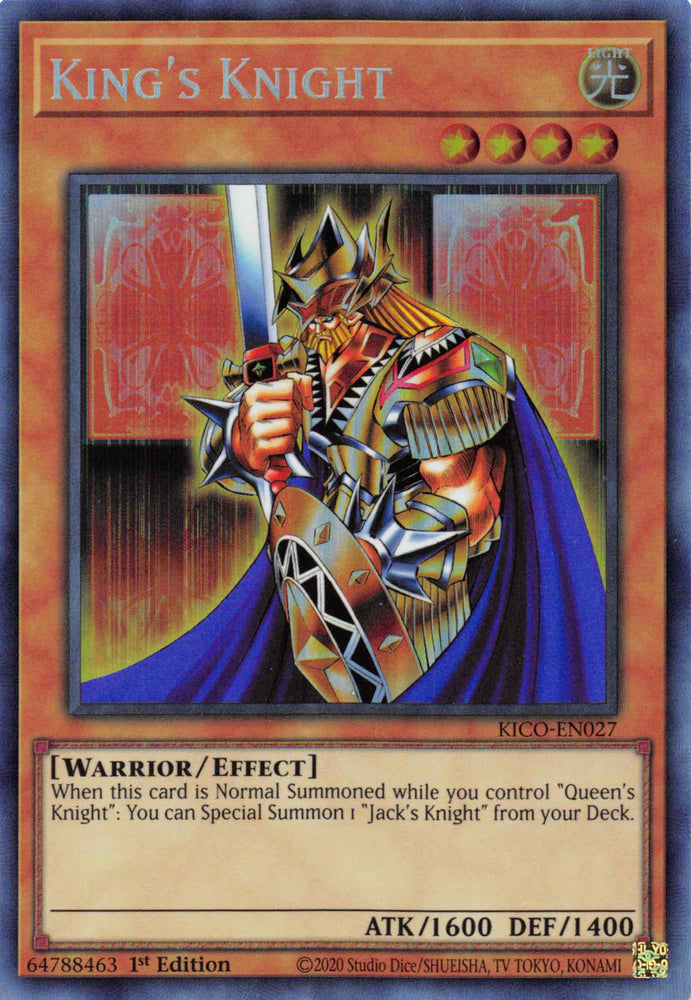 King's Knight (Collector's Rare) [KICO-EN027] Collector's Rare - Yugioh Cards For Your TCG Needs!