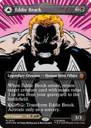 Eddie Brock (0233) (Borderless) [Marvel's Spider-Man] Magic: The Gathering