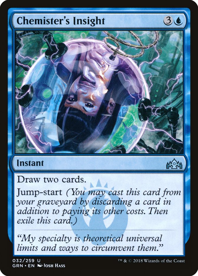 Chemister's Insight [Guilds of Ravnica] Magic: The Gathering