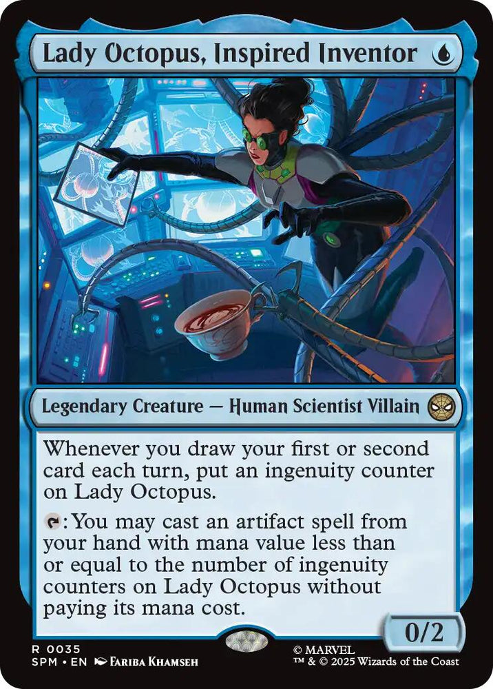 Lady Octopus, Inspired Inventor [Marvel's Spider-Man] Magic: The Gathering