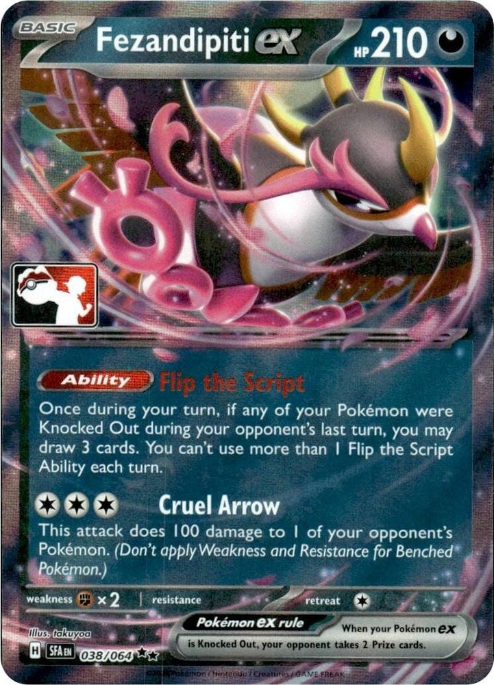 Fezandipiti ex (038/064) [Prize Pack Series Seven]