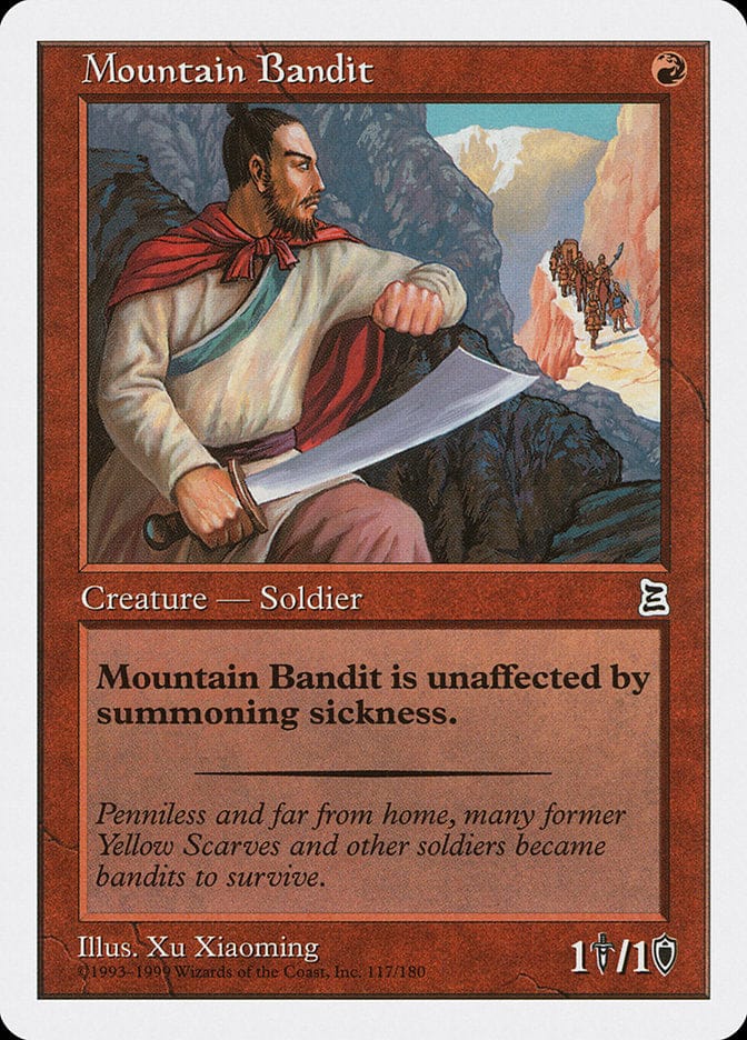 Mountain Bandit [Portal Three Kingdoms] Magic: The Gathering