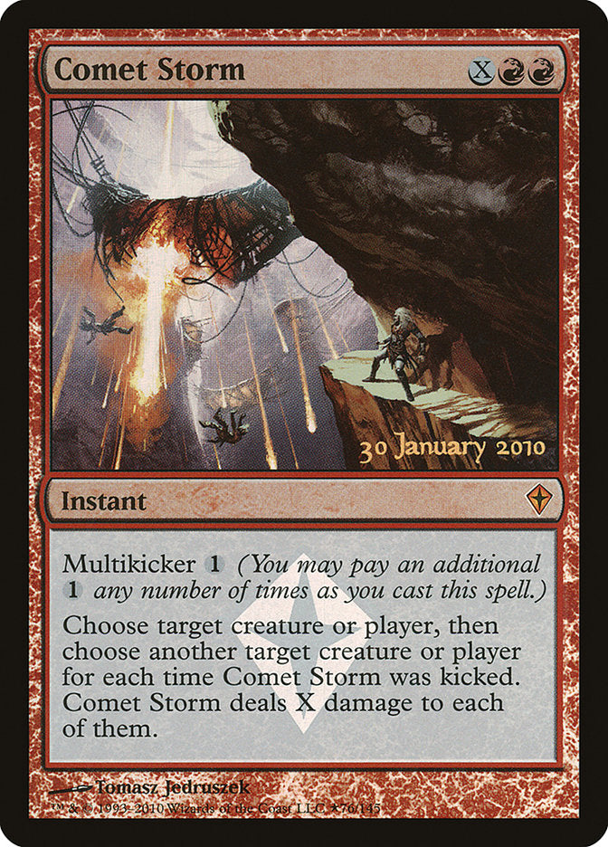Comet Storm [Worldwake Prerelease Promos] Magic: The Gathering