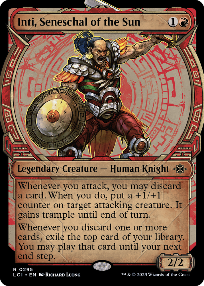 Inti, Seneschal of the Sun (Showcase) [The Lost Caverns of Ixalan] Magic: The Gathering
