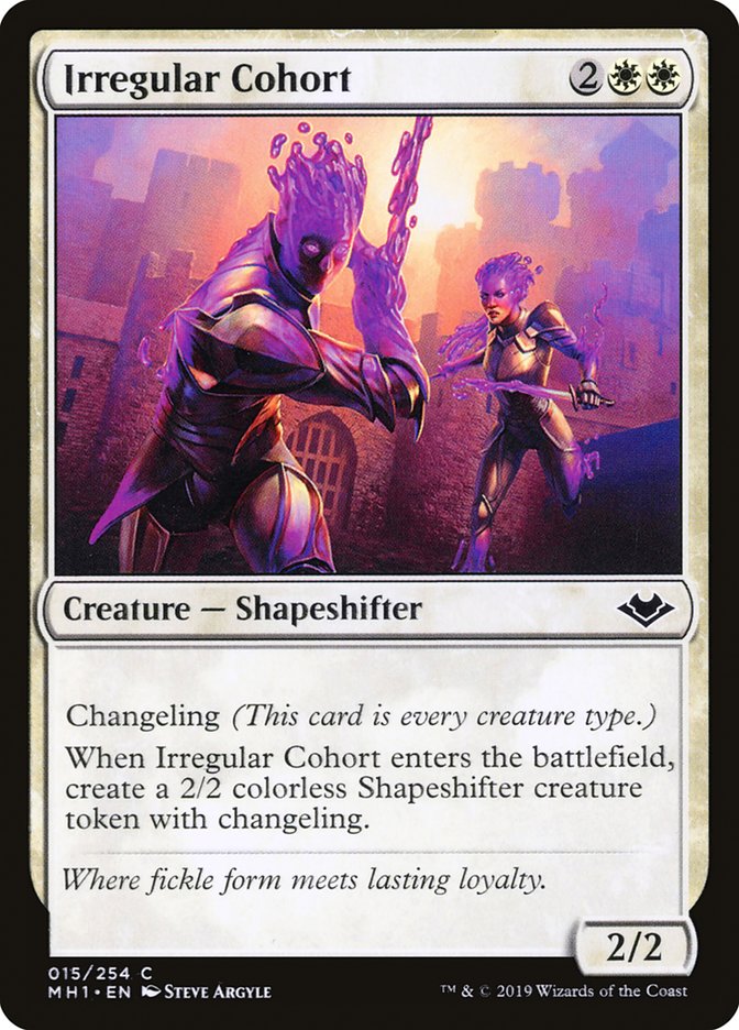Irregular Cohort [Modern Horizons] Magic: The Gathering