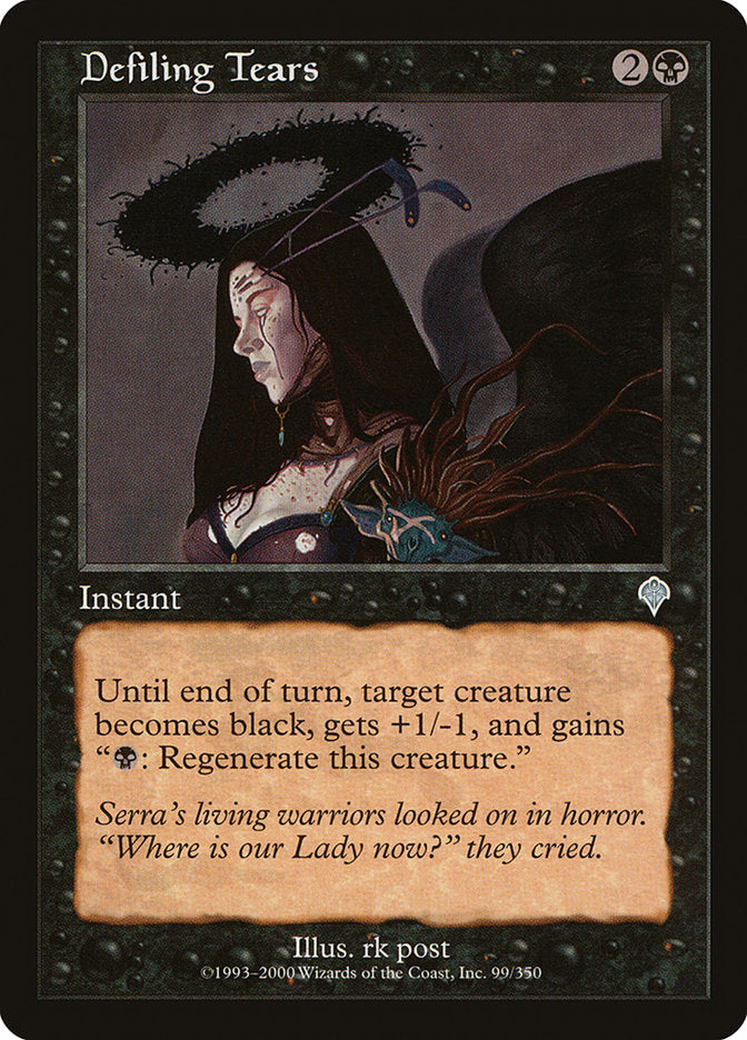 Defiling Tears [Invasion] Magic: The Gathering