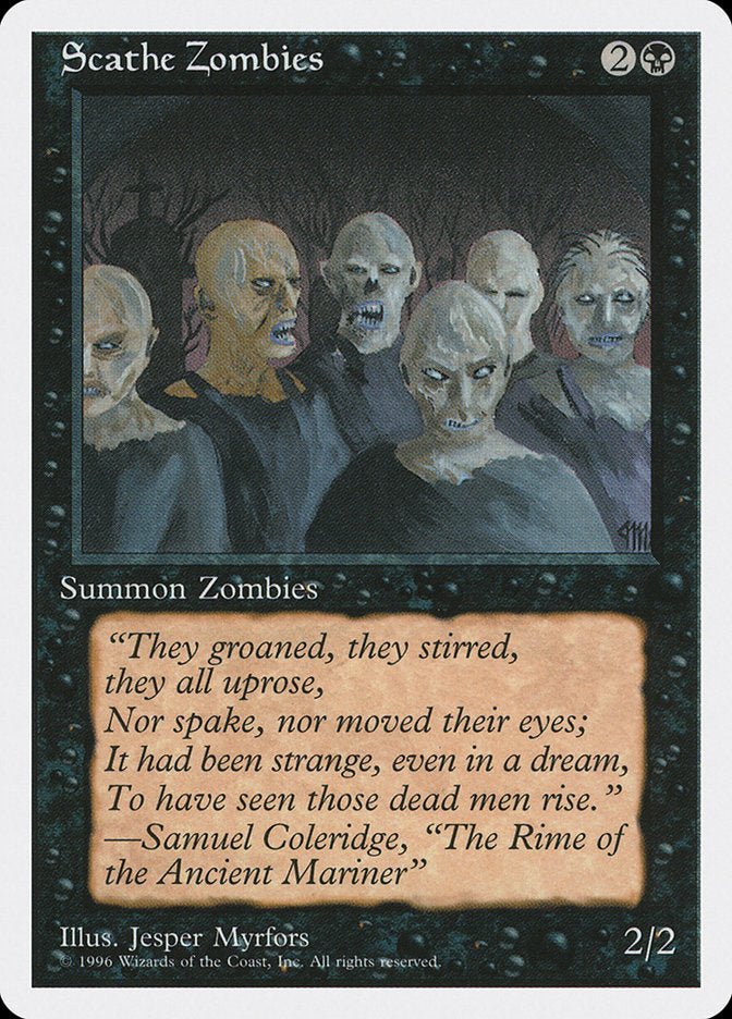Scathe Zombies [Introductory Two-Player Set] Magic: The Gathering