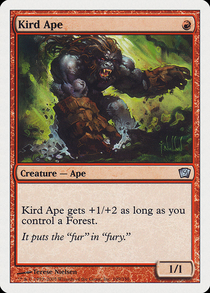 Kird Ape (9th Edition) [Oversize Cards] Magic: The Gathering