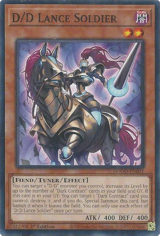 D/D Lance Soldier [DOOD-EN001] Common Yu-Gi-Oh!