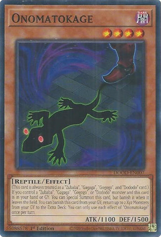 Onomatokage [DOOD-EN007] Common Yu-Gi-Oh!