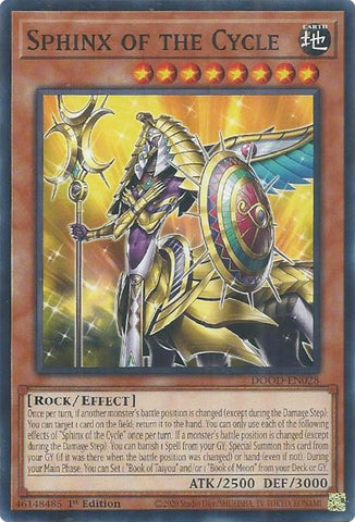 Sphinx of the Cycle [DOOD-EN028] Common Yu-Gi-Oh!