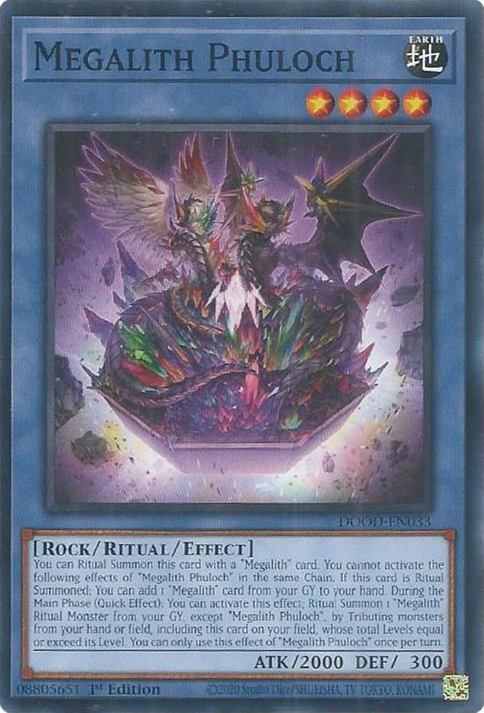 Megalith Phuloch [DOOD-EN033] Common Yu-Gi-Oh!