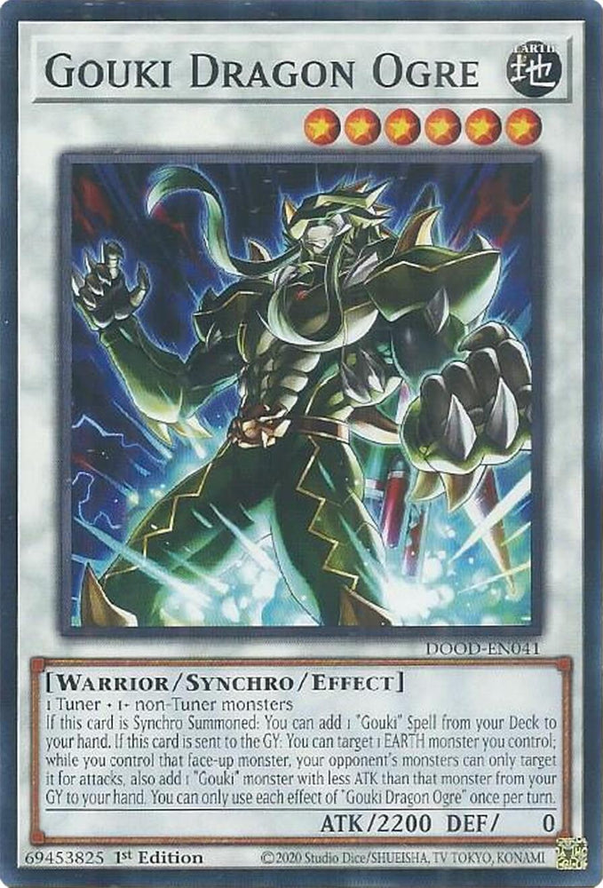 Gouki Dragon Ogre [DOOD-EN041] Common Yu-Gi-Oh!