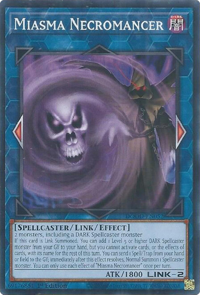 Miasma Necromancer [DOOD-EN052] Common Yu-Gi-Oh!