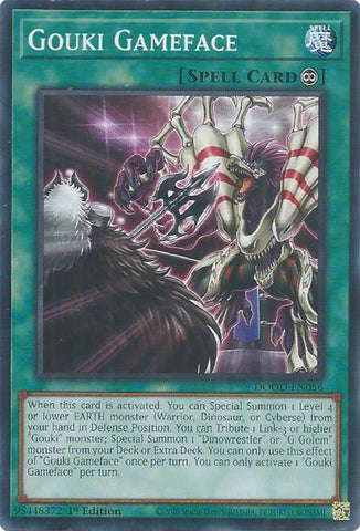 Gouki Gameface [DOOD-EN056] Common Yu-Gi-Oh!