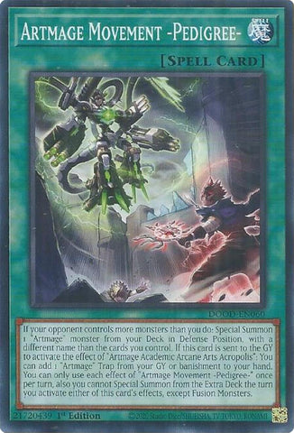 Artmage Movement -Pedigree- [DOOD-EN060] Common Yu-Gi-Oh!