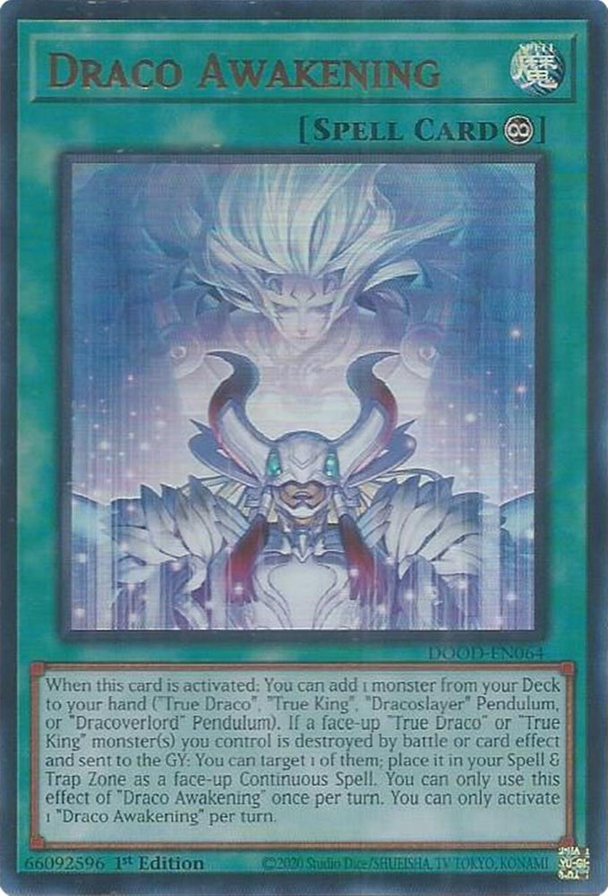 Draco Awakening [DOOD-EN064] Ultra Rare - Yugioh Cards For Your TCG Needs!