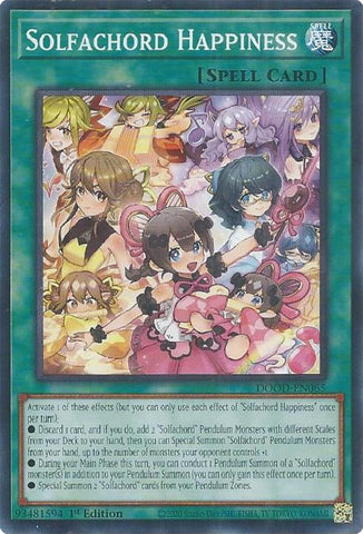 Solfachord Happiness [DOOD-EN065] Common Yu-Gi-Oh!