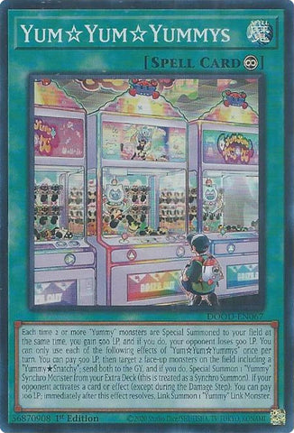YumYumYummys [DOOD-EN067] Super Rare Yu-Gi-Oh!