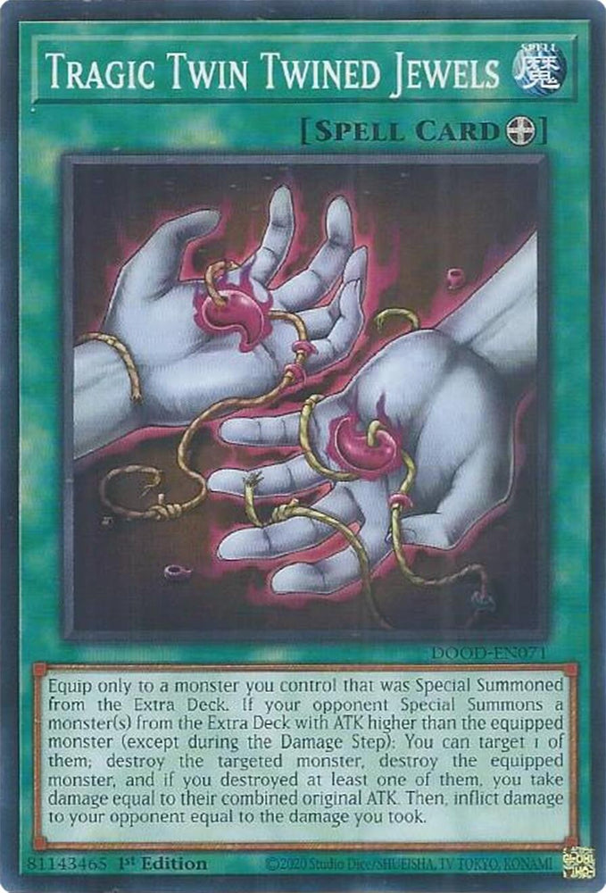 Tragic Twin Twined Jewels [DOOD-EN071] Common Yu-Gi-Oh!