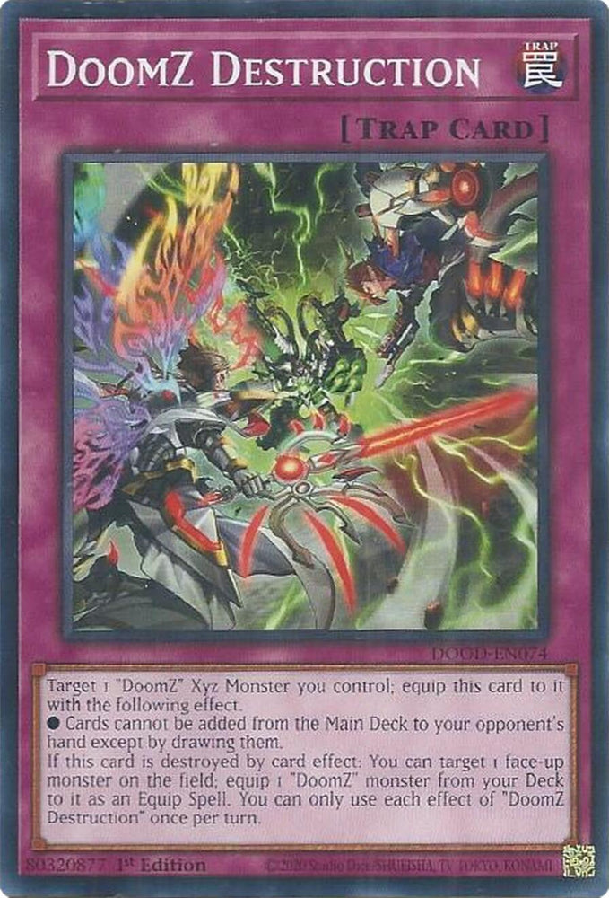 DoomZ Destruction [DOOD-EN074] Common Yu-Gi-Oh!
