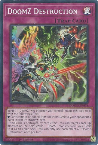 DoomZ Destruction [DOOD-EN074] Common Yu-Gi-Oh!