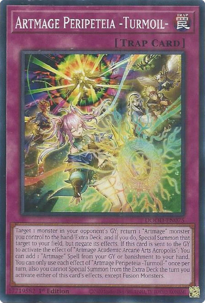 Artmage Peripeteia -Turmoil- [DOOD-EN075] Common Yu-Gi-Oh!