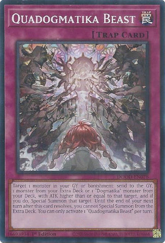 Quadogmatika Beast [DOOD-EN078] Common Yu-Gi-Oh!