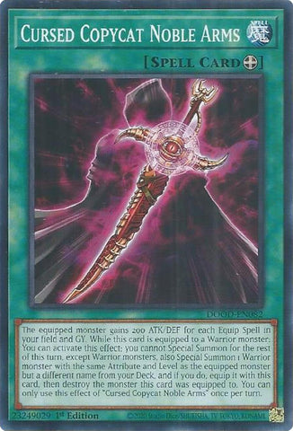 Cursed Copycat Noble Arms [DOOD-EN082] Common Yu-Gi-Oh!