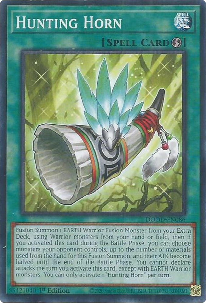 Hunting Horn [DOOD-EN086] Common Yu-Gi-Oh!