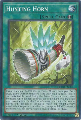 Hunting Horn [DOOD-EN086] Common Yu-Gi-Oh!