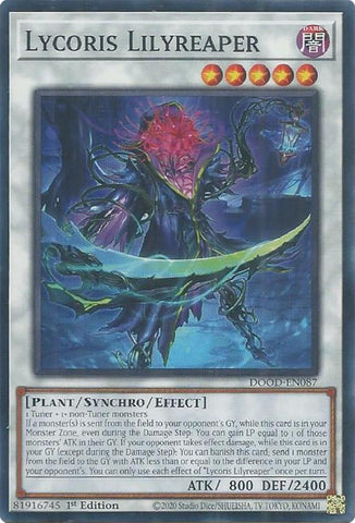 Lycoris Lilyreaper [DOOD-EN087] Common Yu-Gi-Oh!