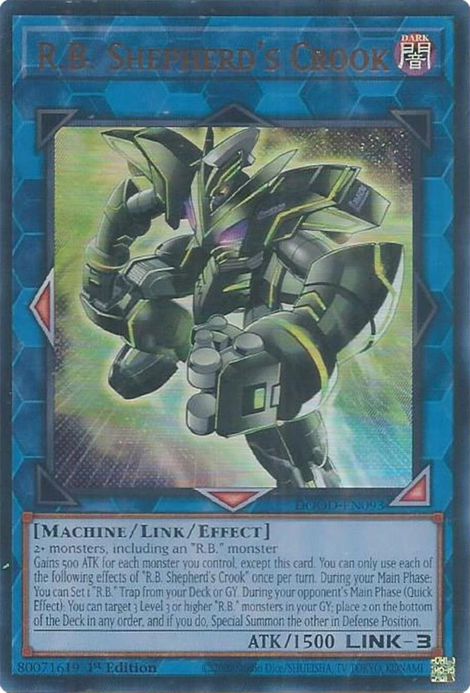 R.B. Shepherd's Crook [DOOD-EN093] Ultra Rare Yu-Gi-Oh!