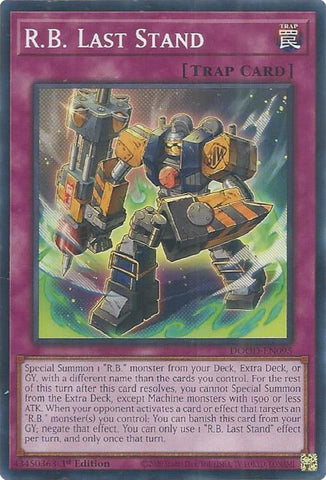 R.B. Last Stand [DOOD-EN095] Common Yu-Gi-Oh!