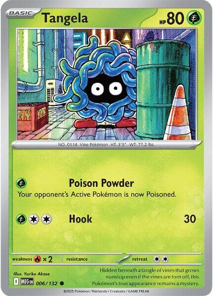 Tangela (006/132) [Mega Evolution: Base Set] Pokémon