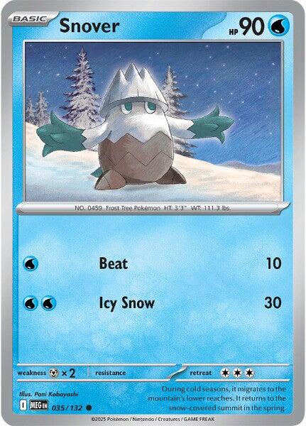 Snover (035/132) [Mega Evolution: Base Set] Pokémon